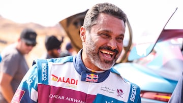 AL-ATTIYAH Nasser (qat), Nasser Racing, Prodrive Hunter, FIA Ultimate, FIA W2RC, portrait during the Prologue of the Dakar 2024 on January 5, 2024 in Al-Ula, Saudi Arabia