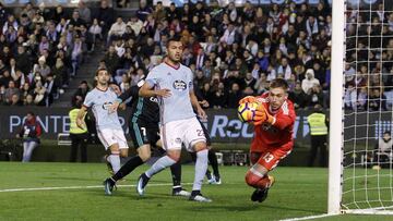 Rub&eacute;n Blanco, portero del Celta.