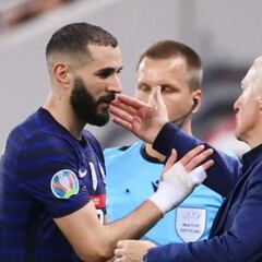 Deschamps reveals how Benzema got injured