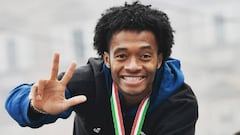 Juventus envía un saludo a Cuadrado en su cumpleaños