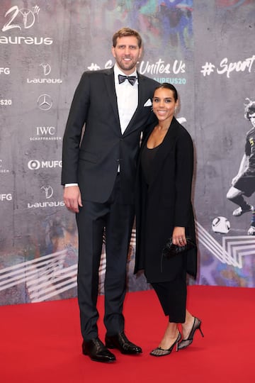 Dirk Nowitzki y Jessica Nowitzki 