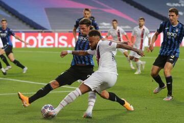 Atalanta de Bérgamo y el París Saint Germain se enfrentaron por los cuartos de final de la Champions League en el Estadio da Luz en Lisboa.