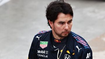 Checo Pérez vivió una pesadilla en Imola