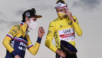 Pogacar y Roglic preinscritos a la Vuelta al País Vasco