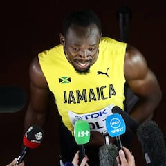 Usain Bolt se prepara muy bien y sabe qué hacer para ganar