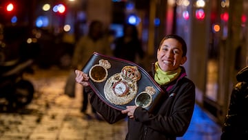 Isa Rivero, campeona del mundo de boxeo de peso átomo. PHOTOGENIC.