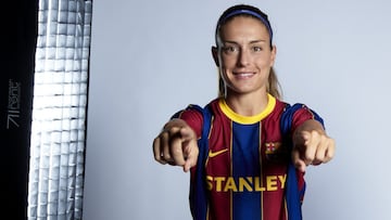 Alexia Putellas, jugadora del Bar&ccedil;a. 