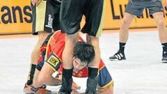 Expulsados los árbitros del Alemania-España