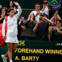 El mundo del tenis elogia a Carla Suárez: "Absoluta leyenda"