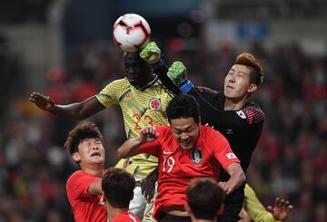 Son y Lee marcaron para Corea del Sur; Luis Díaz anotó por la Selección colombiana.