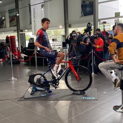 Egan: “Me siento más enfermo caminando que sobre la bicicleta”