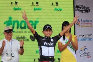 La séptima etapa de la Vuelta Colombia tuvo un recorrido de 156 kilómetros entre Armenia y Riosucio; tres premios de montaña de tercera categoría y uno de segunda.