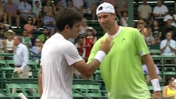 Garín juega su mejor partido del año y avanza en uno de sus torneos favoritos del circuito ATP