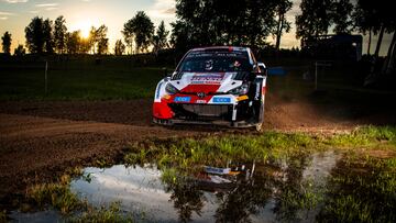 Kalle Rovanperä, en el Rally de Estonia