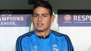 James Rodríguez: Su primera temporada con Real Madrid hizo pensar que encontraría rápidamente un lugar en la titular del equipo, sin embargo los dos últimos años no han sido los mejores para James. En la primera temporada jugó 43 partidos como inicialista, mientras que en las dos últimas sumó apenas 31. 