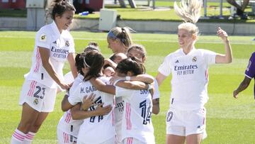 Jugadoras del Real Madrid. 