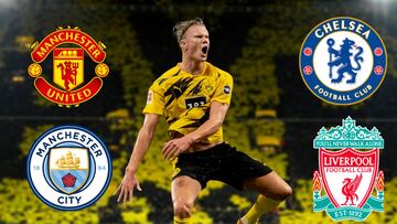 Haaland padre y Raiola continúan hoy el Tour por Inglaterra