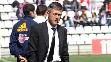 Lucas Alcaraz, entrenador del Almer&iacute;a.