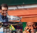 Nadal, con Bolt, Phelps o Russell en la galaxia de leyendas