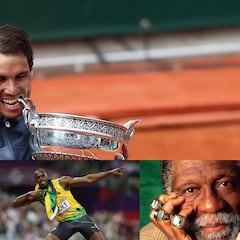 Nadal, con Bolt, Phelps o Russell en la galaxia de leyendas