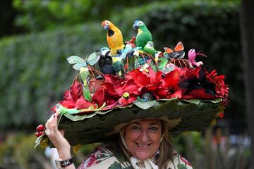 Vuelve Ascot: sombreros imposibles y mucho glamour