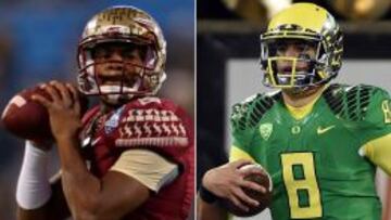 Jameis Winson y Marcus Mariota