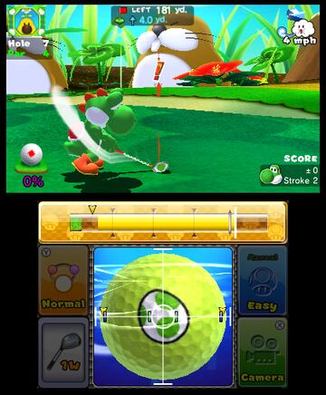 Captura de pantalla - Mario Golf World Tour (3DS)