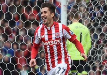 Bojan Krkic, ahora en el Stoke City, estaría cerca del Valencia de Gary Neville.