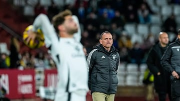 Alberto González, entrenador del Albacete.