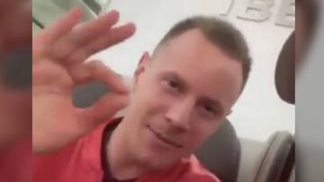 El mensaje de Ter Stegen a Iván Arboleda