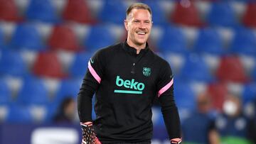 Ter Stegen, operado del tendón rotuliano: dos meses de baja como mínimo