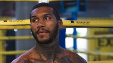 Conor Benn durante uno de sus entrenamientos en Mallorca.