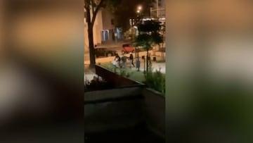 Brutal pelea entre hinchas de Sporting y Benfica deja heridos