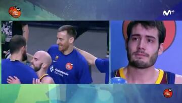 Emoci¨®n a flor de piel: el discurso de Abrines dedicando la Copa a su abuelo fallecido