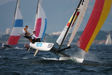 Esta dupla alcanzó la gloria en la modalidad de tornado. En 2005 lograron el Europeo en Suecia y el Mundial en Francia. En 2007 añadirían otra conquista mundialista a su palmarés, un año antes del mayor logro de ambos: el oro en Pekín 2008. En 2006 fueron nombrados, por la Federación Internacional, mejores regatistas de año en su clase.