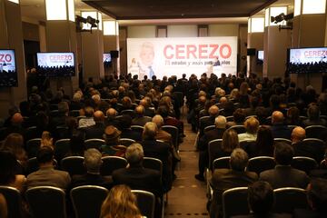 Hotel Westin Palace de Madrid, escenaro del homenaje y la presentación del libro de Enrique Cerezo.