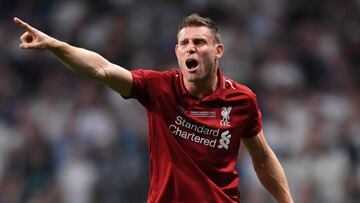 Klopp thankful for Milner's 'dirty' Liverpool team talks
