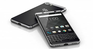 Blackberry KeyOne, con teclado f&iacute;sico-digital