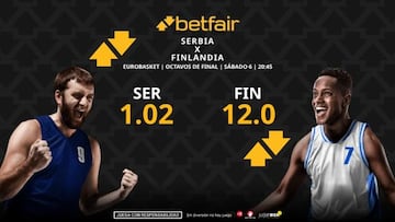 Serbia vs. Finlandia: horario, dónde ver, pronósticos y estadísticas