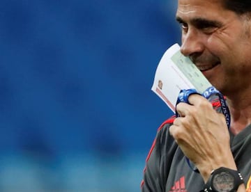 After stepping into the void left by the sacked Julen Lopetegui, Fernando Hierro takes charge of Spain for the first time this evening.