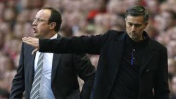 Benítez a Mou: "Algunos hablan para estar en el candelero"