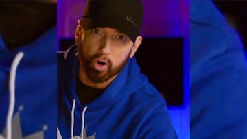 Eminem le pide a Matthew Stafford que deje que los Lions ganen el juego ante Rams