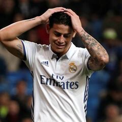 James se lesiona ahora el sóleo izquierdo: seguirá de baja