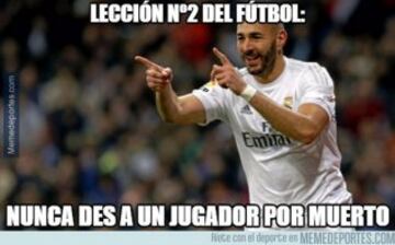 Benzema y James los protagonistas de los memes más divertidos del Eibar-Real Madrid