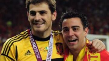PREMIADOS. Amigos desde la infancia, aunque rivales, Casillas y Xavi, que lo han ganado todo tanto con sus respectivos equipos como con la Roja, han sido galardonados con el Premio Príncipe de Asturias de los Deportes.