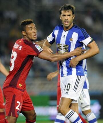 Xabi Prieto e Hinestroza.