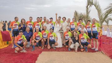 La magia de la Titan: una boda en el desierto que les unió