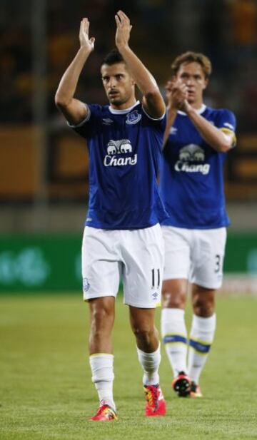 El jugador del Everton nacido en B¨¦lgica es de origen espa?ol ya que su padre es natural de Almer¨ªa.
