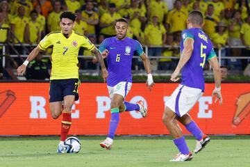 Colombia logró un triunfo histórico frente a Brasil por la fecha 5 de las Eliminatorias al Mundial de 2026. Los dos goles fueron de Luis Díaz.