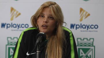 Sofía Navarro, gerente del fútbol femenino de Atlético Nacional